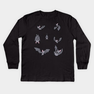 Cute bats Kids Long Sleeve T-Shirt